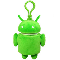 Плюшевый брелок "Android" зеленый