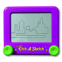 Волшебный экран "Etch-A-Sketch", 13 см, цвет в ассортименте