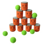 Игрушка SafSof (Саф Соф) "Городки" 10 банок