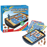 Игра-головоломка "River crossing" (Опасная переправа)
