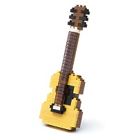 Мини-конструктор Nanoblock (Наноблок) "Акустическая гитара" 150 элементов