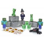 Бумажный конструктор "Minecraft Papercraft" Игровой мир "Враждебные мобы" 30 деталей