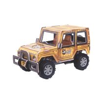 Конструктор 3D Action Puzzle (Экшн Пазл) "Джип XL", цвет коричневый