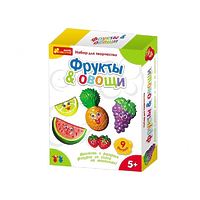 Набор для творчества "Гипс на магнитах. Фрукты и Овощи", серия Чудеса своими руками