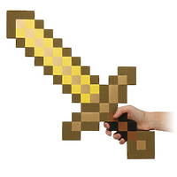 Меч из игры Minecraft (Майнкрафт) "Gold Pickaxe" 60см