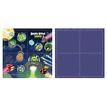 Коврик-пазл "Angry Birds Space", 119х119 см
