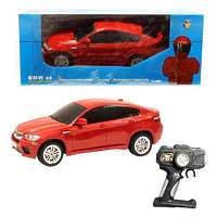 Модель машинки на управлении "BMW X6" 1:18, 3 цвета в ассортименте