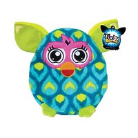 Плюшевая подушка "Furby" павлин, 30 см