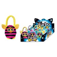 Плюшевая сумочка "Furby" в полоску, 12 см