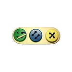 Развивающая игрушка «Пуговицы-шнуровки «3 в ряд» цветные»