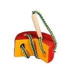 Развивающая игрушка «Шнуровка «Сыр круглый», разноцветный