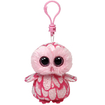 Мягкая игрушка Beanie Boo's "Совенок Pinky" розовый 13см