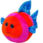 Мягкая игрушка Beanie Ballz "Рыбка Splashy" 13см