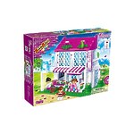 Конструктор "Цветочный магазин" с 3 фигурками, 425 деталей