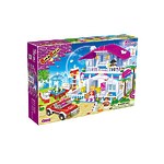 Конструктор "Ресторан" с 5 фигурками, 552 детали