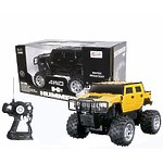 Игрушка радиоуправляемая "Машина Hummer H2 SUT" полноприводная движение вперед-назад, вправо-влево