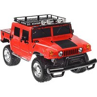 Игрушка радиоуправляемая "Машина Hummer H1 SUT" полноприводная с аккумулятором, движение вперед-наза