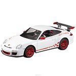Игрушка радиоуправляемая "Машина Porsche GT3 RS" цвета черный, белый
