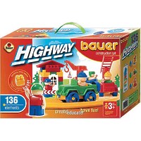 Конструктор "Bauer" серии Автодорога, 136 элементов