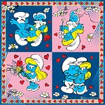 Салфетки бумажные "Смурфики" 33х33 см, 20 шт